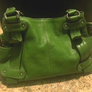 TIGNANELLO Green Shoulder bag/Purse USED